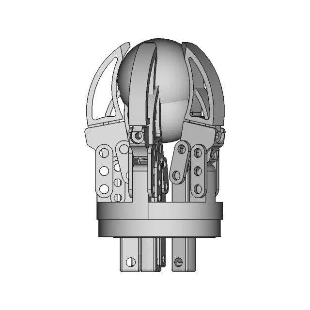 Five Clamp Gripper | High-Quality CAD Model