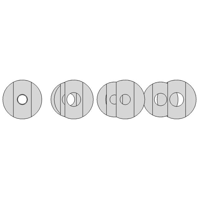 T-Nuts Brass For Board Foil - Downloadable CAD Representation