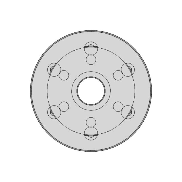 Welding Neck Flange | High-Quality CAD Model