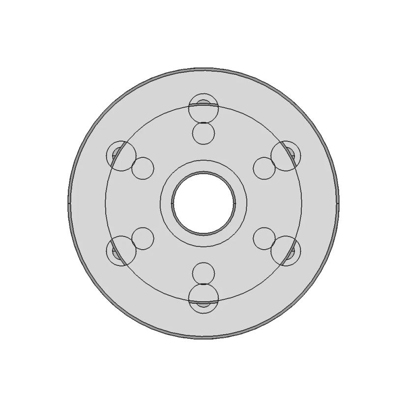 Welding Neck Flange | High-Quality CAD Model