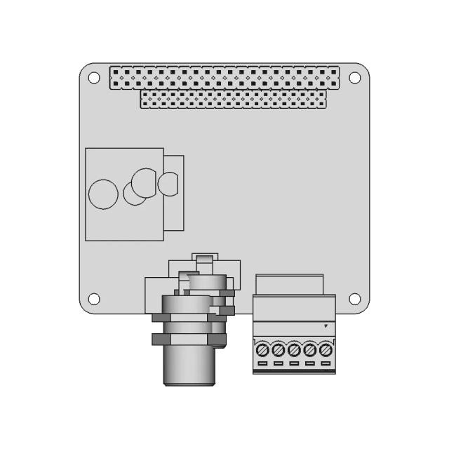 Pican-M With Can-Bus Micro-C And Rs422 Connector + 3A Smps | 3D Engineering Design File