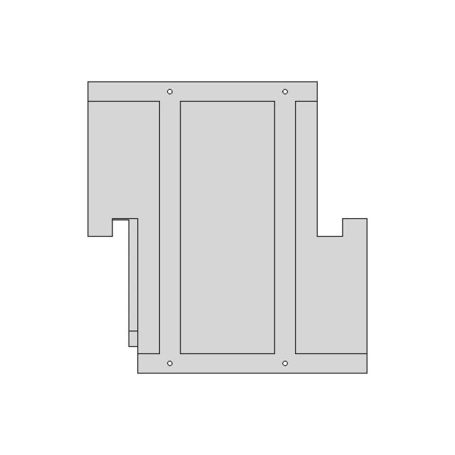 Средний Модуль В-400С | High-Quality CAD Model