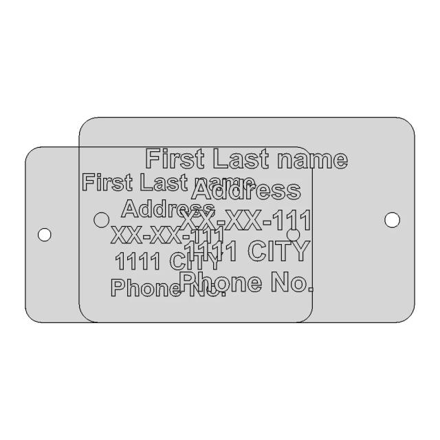 Lobster Pot Tag | 3D Engineering Design File