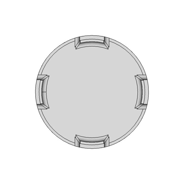 Aerator "Kantera" Removal Key | High-Quality CAD Model