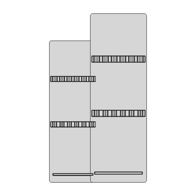 Gridfinity Chopsticks Holder | High-Quality CAD Model
