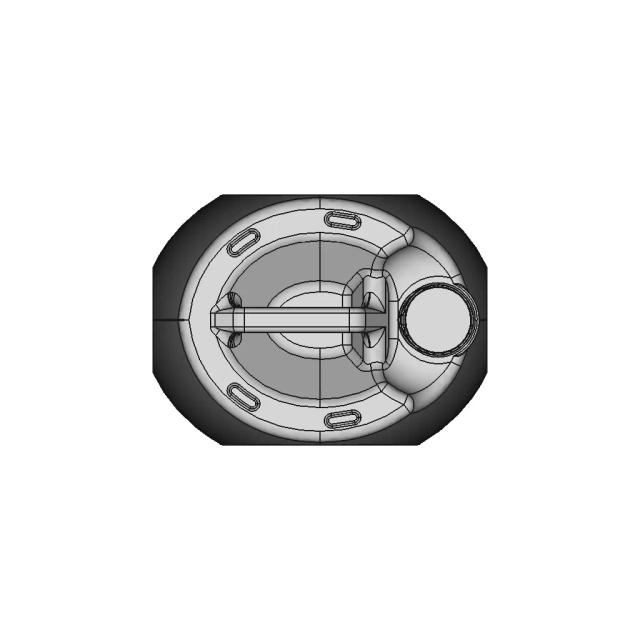 Fully Sized Bottle - Oildrum - Chemical Things Bottle - Downloadable CAD Representation