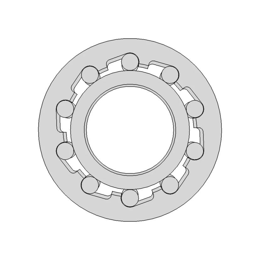 One Way Roller Bearing Clutch (Illustration) - Standard Mechanical Component