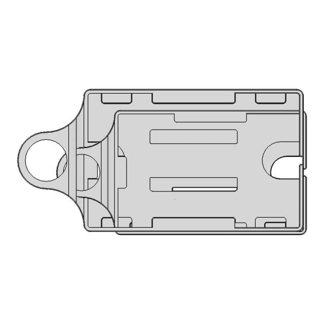 Id Card Holder - Downloadable CAD Representation