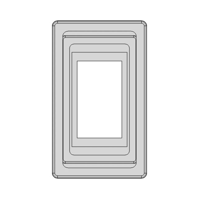 Mounting Plate Rif Switch 1 Unit - Downloadable CAD Representation
