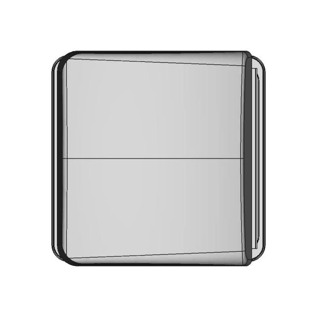 Dometic Mini Heki Plus Rv Roof Vent - Downloadable CAD Representation