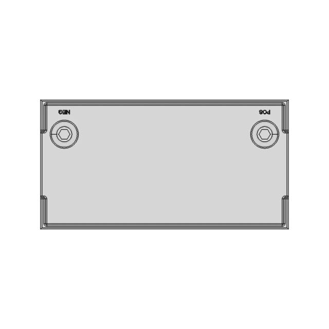 Allion Lifepo4 Battery - Al12126Bt | High-Quality CAD Model