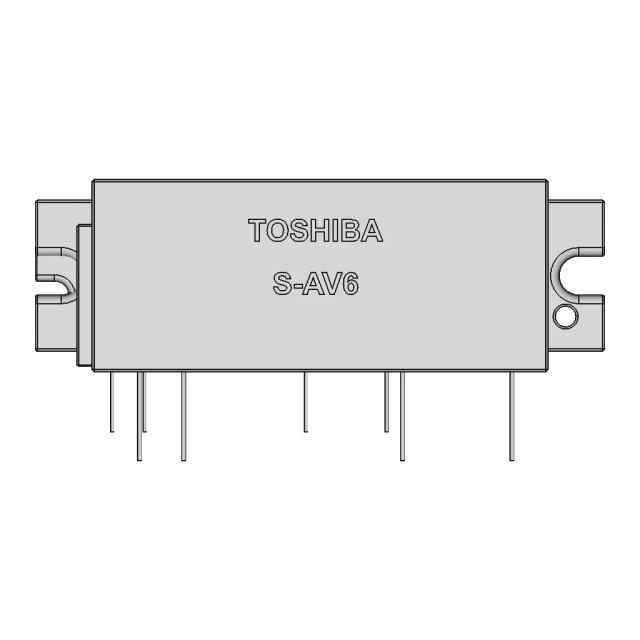 Toshiba S-Av6 Marine Rf Amplifier | 3D Engineering Design File