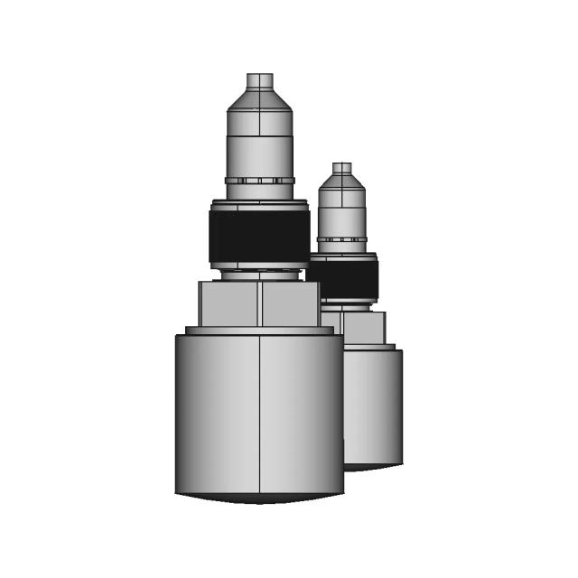 Led 10W Flashlight For Rov | High-Quality CAD Model