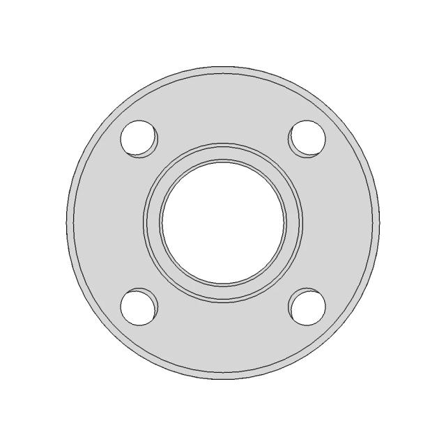 Flange | High-Quality CAD Model