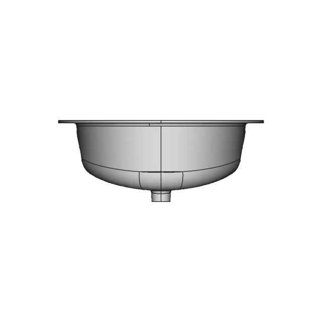 Trenntoiletteneinsatz Oval - Downloadable CAD Representation