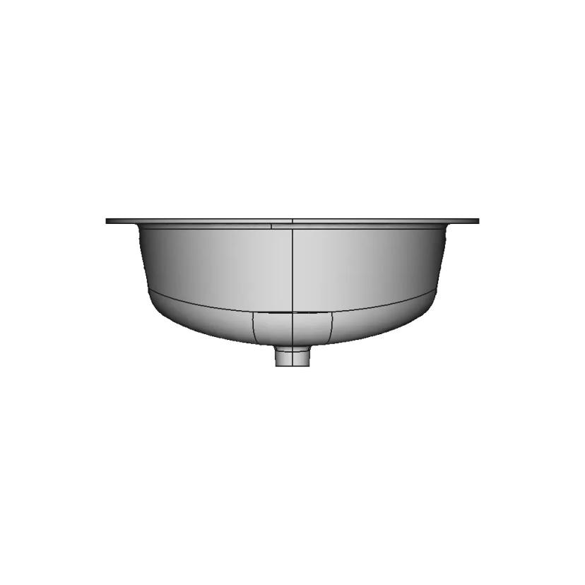 Trenntoiletteneinsatz Oval - Downloadable CAD Representation