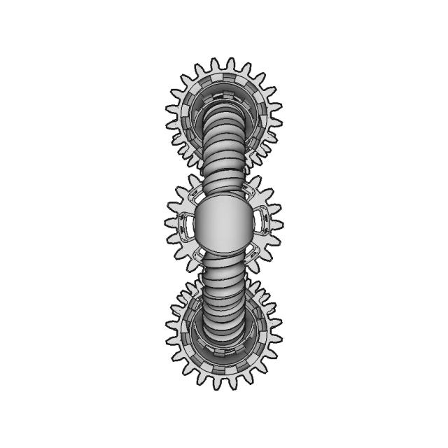 Spiral Coil Gear - Standard Mechanical Component