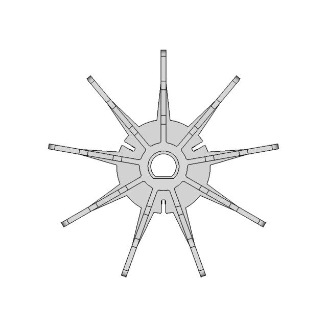 Went Fan For Miter Saw - Downloadable CAD Representation