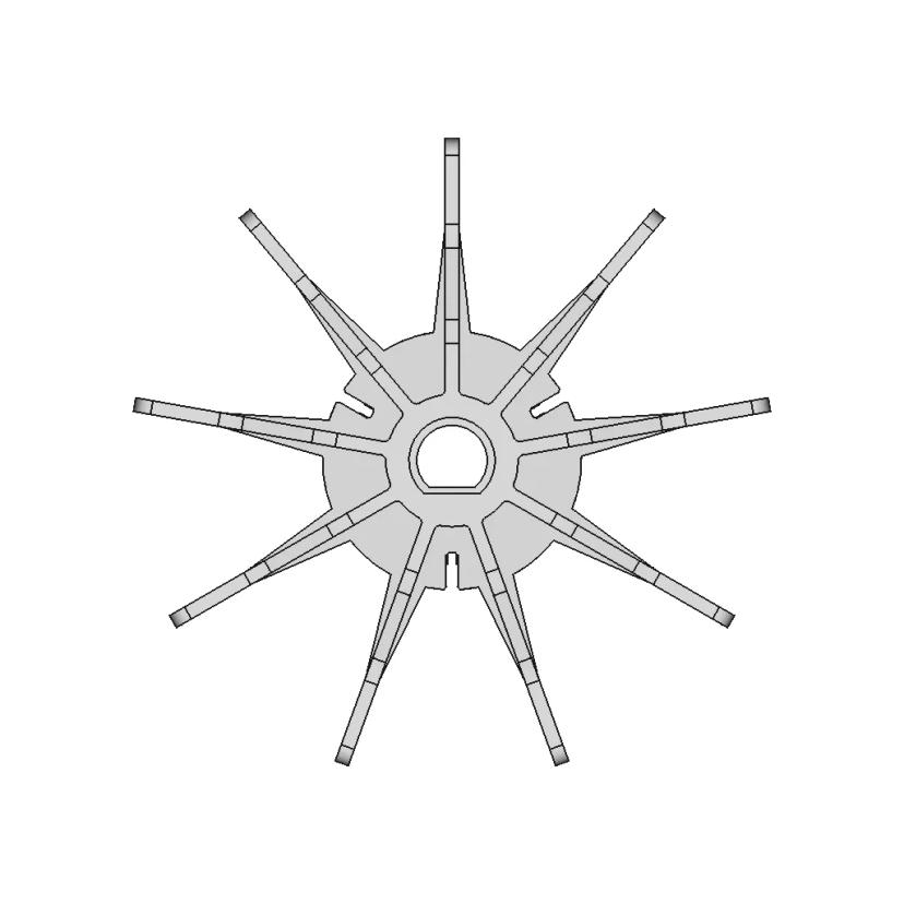 Went Fan For Miter Saw - Downloadable CAD Representation