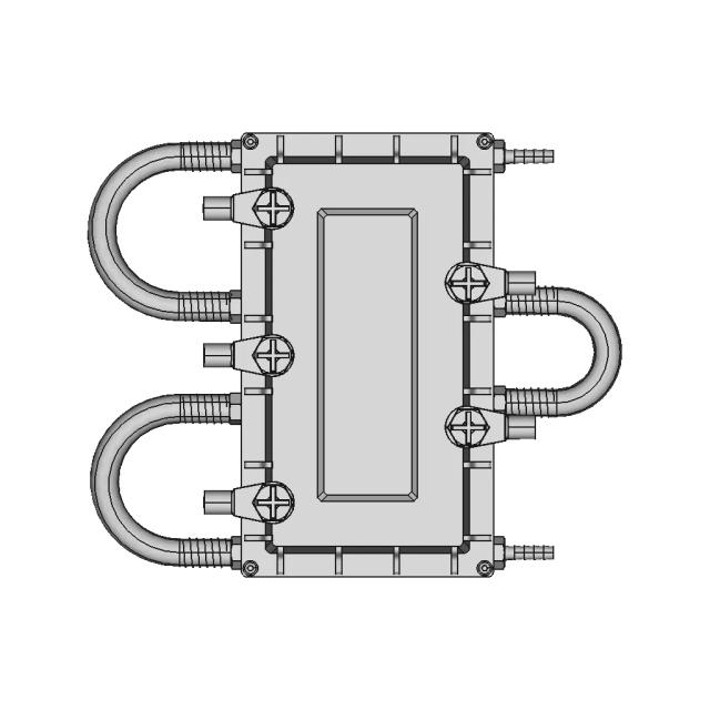 Maytech Mtspf7.5Hk 300A 75V Based On V75/300 Superesc Watercooled Speed Controller | High-Quality CAD Model