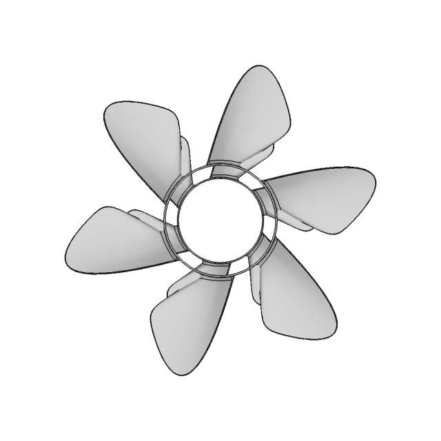 Radiator Fan | High-Quality CAD Model