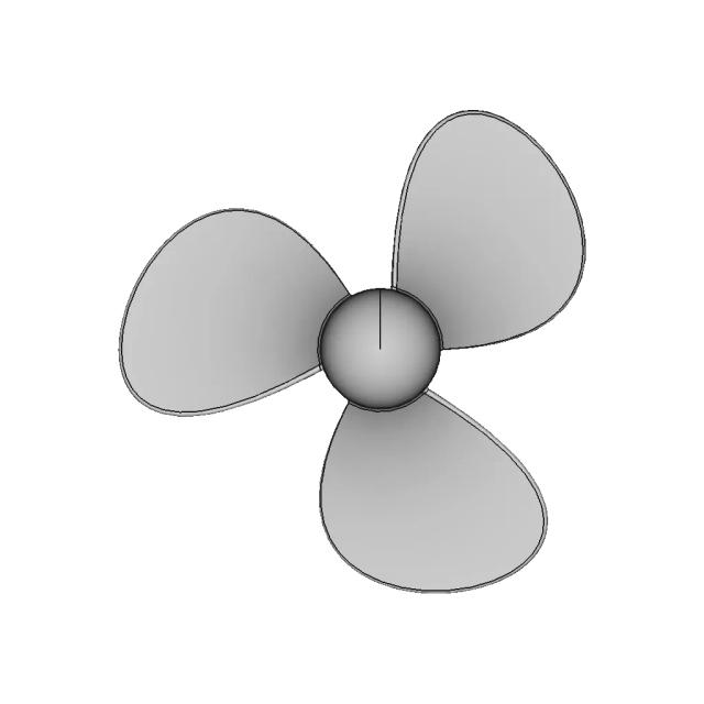 Boat Propeller | 3D Engineering Design File