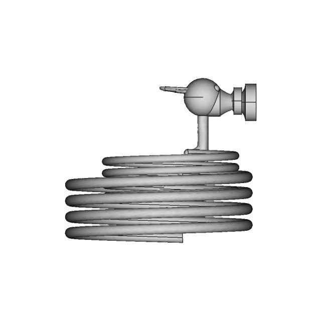 Peashooter Garden Hose | High-Quality CAD Model