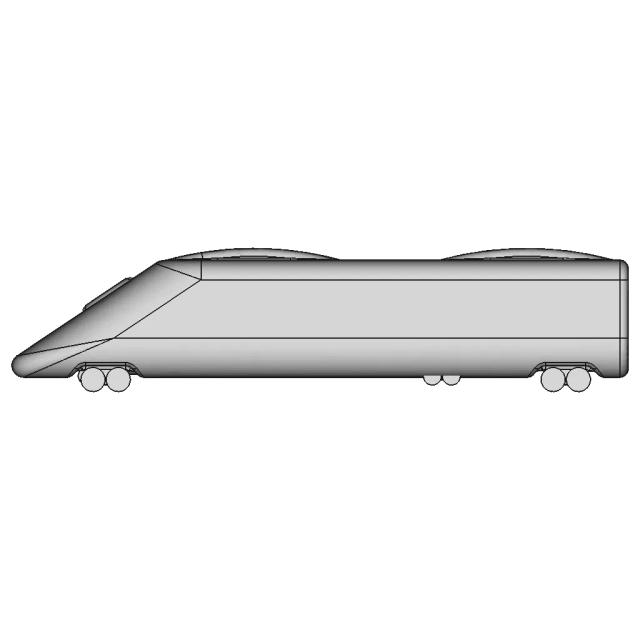 High Speed Train | 3D Engineering Design File