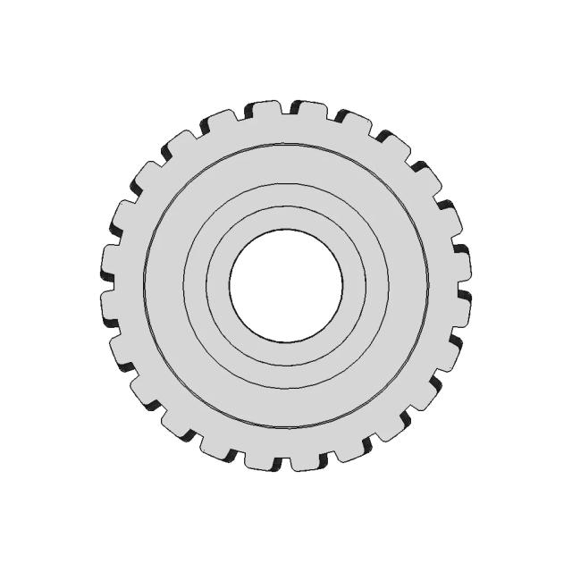 Animated. Worm Drive | High-Quality CAD Model
