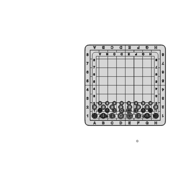 3D Print Magnetic Chess Set W Board - Standard Mechanical Component