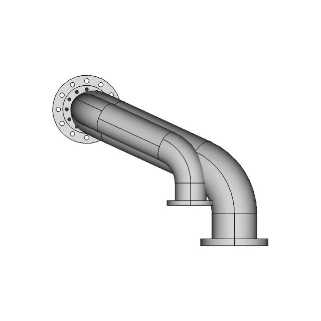 Pipe, Elbow | 3D Engineering Design File