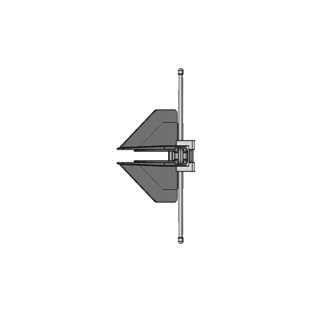 Anchor (Danforth Type 30Kg) | High-Quality CAD Model