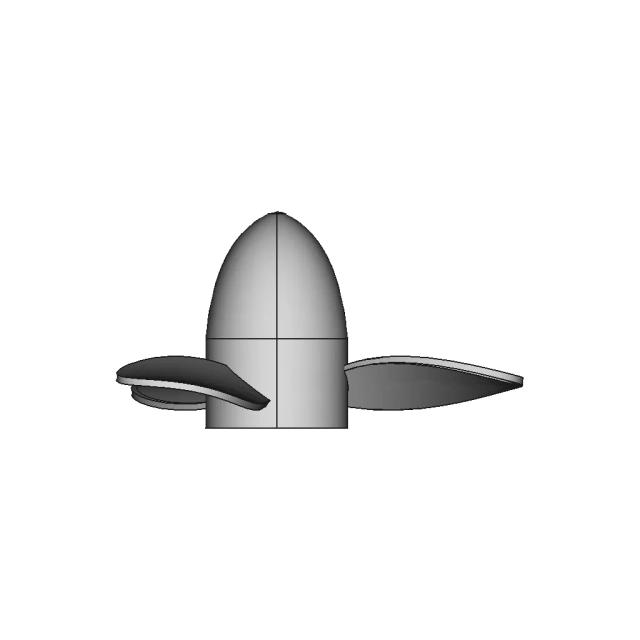 Propeller 3-Blade | High-Quality CAD Model