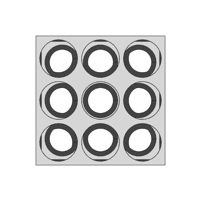 3D Printable - Tf25 Collet Storage Tray (Sr20 Swiss Collets) | 3D Engineering Design File