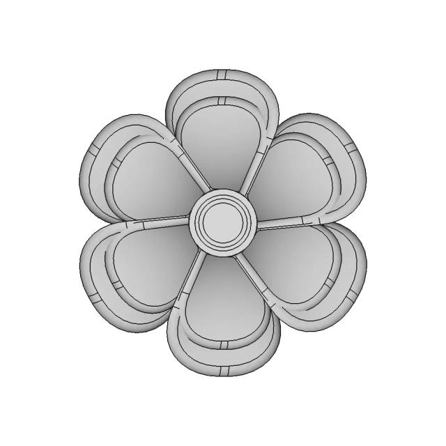 Yacht Propeller - Downloadable CAD Representation