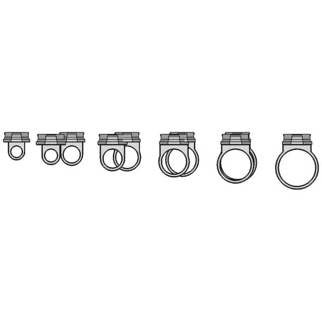 Multiboard Ring Holders - Standard Mechanical Component