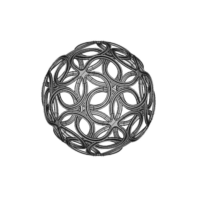 Complex Spherical Pattern Geometry - Standard Mechanical Component
