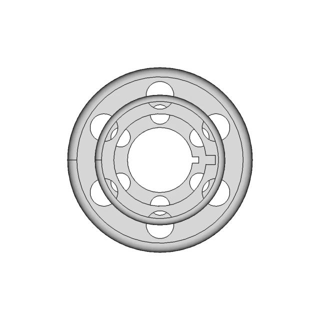 Coupling Hub | 3D Engineering Design File