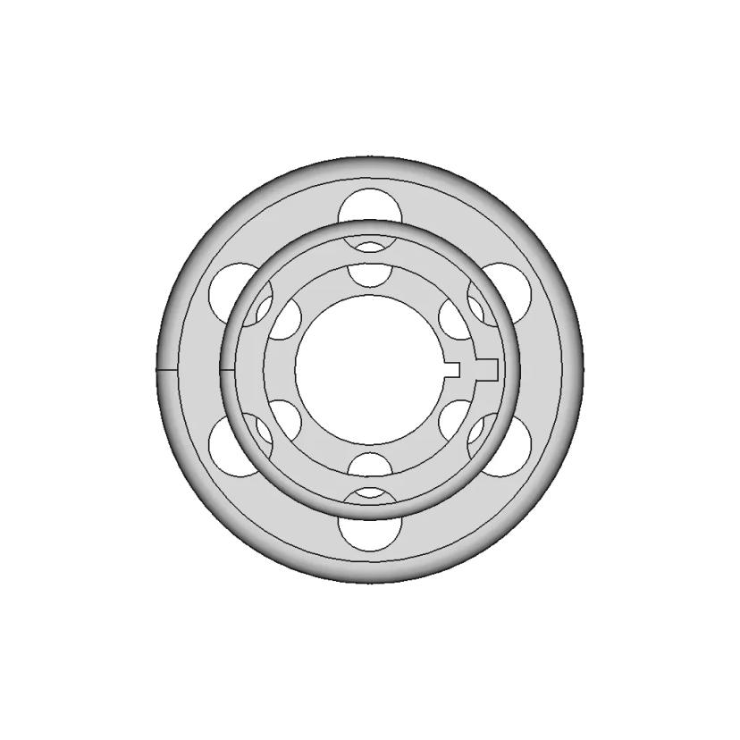 Coupling Hub | 3D Engineering Design File