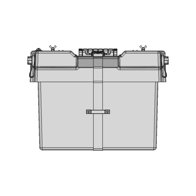Water Resistant Battery Box - Large | 3D Engineering Design File
