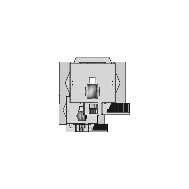 Drill Tower On X-Bow X-Stern Well Intervention Supply Vessel - Standard Mechanical Component