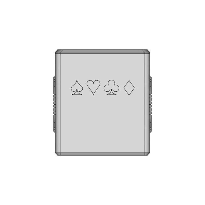 Caixa Baralho - Downloadable CAD Representation