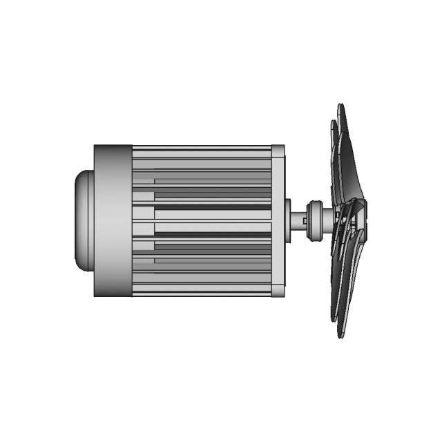 Ventilatore Ad Asse Orizzontale | High-Quality CAD Model