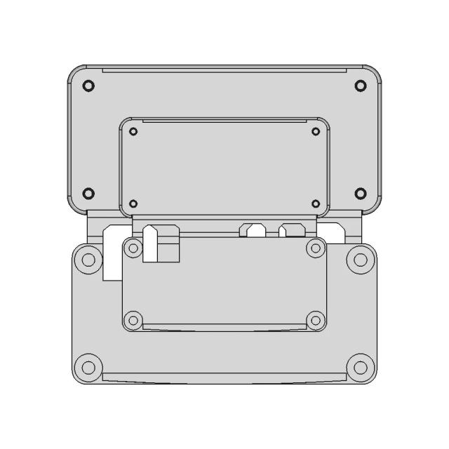 M!N!Mal 0 - Raspberry Pi Zero 2 Case - Downloadable CAD Representation