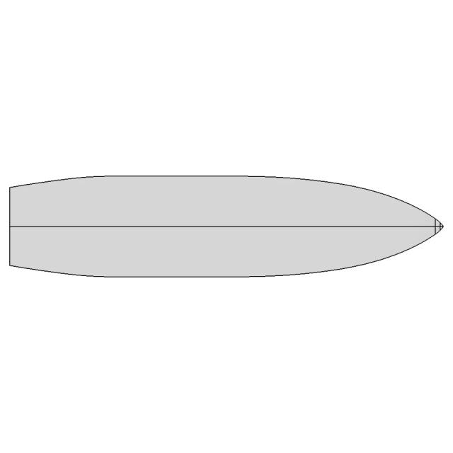 Single Chine Hull - Standard Mechanical Component