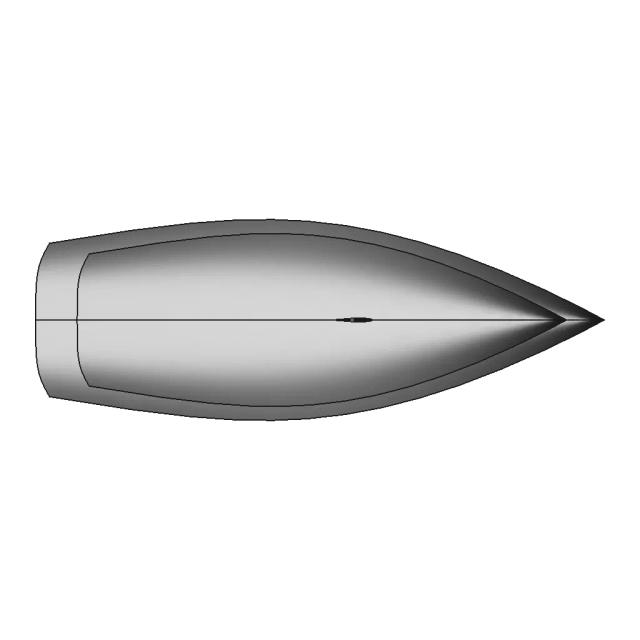 Sailing Yacht Hull - Downloadable CAD Representation