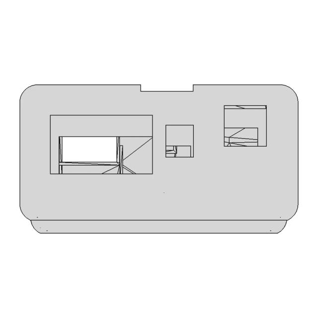 Flipper Zero 3In1 Aio Board V1.4 Case - Downloadable CAD Representation