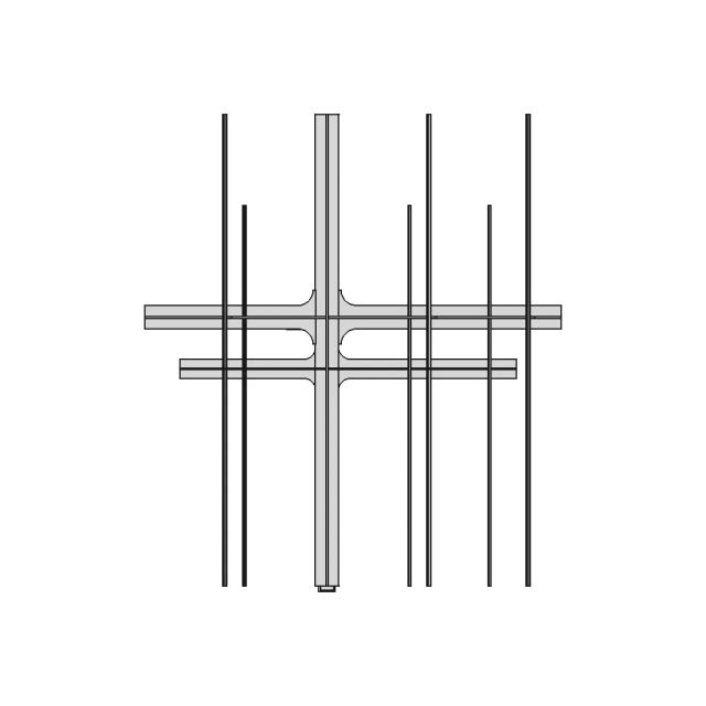 Deck Cutoff Section - Downloadable CAD Representation