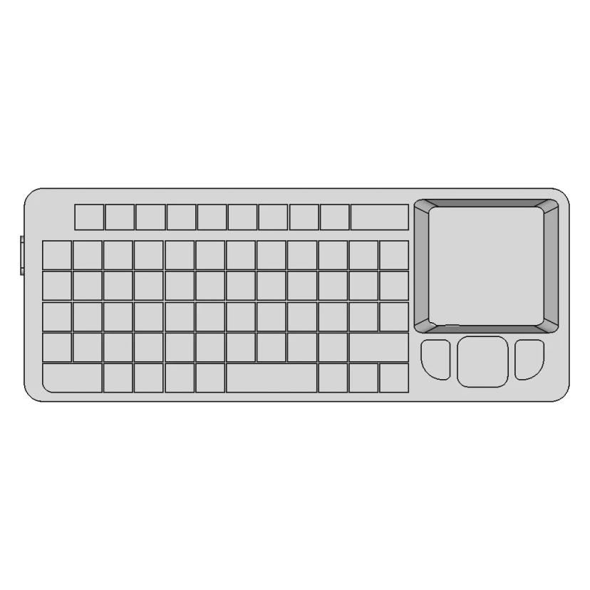 Rii K06 Mini Keyboard - Standard Mechanical Component