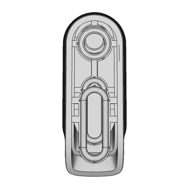 Bene - Bay Chair - Floor Glider | High-Quality CAD Model